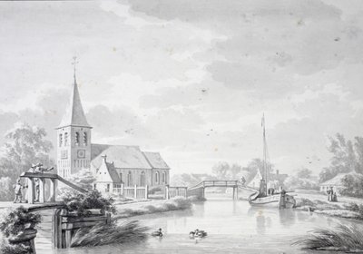 View of Zuidwolde by Jan Bulthuis